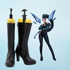 NewCosplay League Of Legends LOL KDA Kaisa Boots Halloween Costumes Accessory Cosplay Shoes