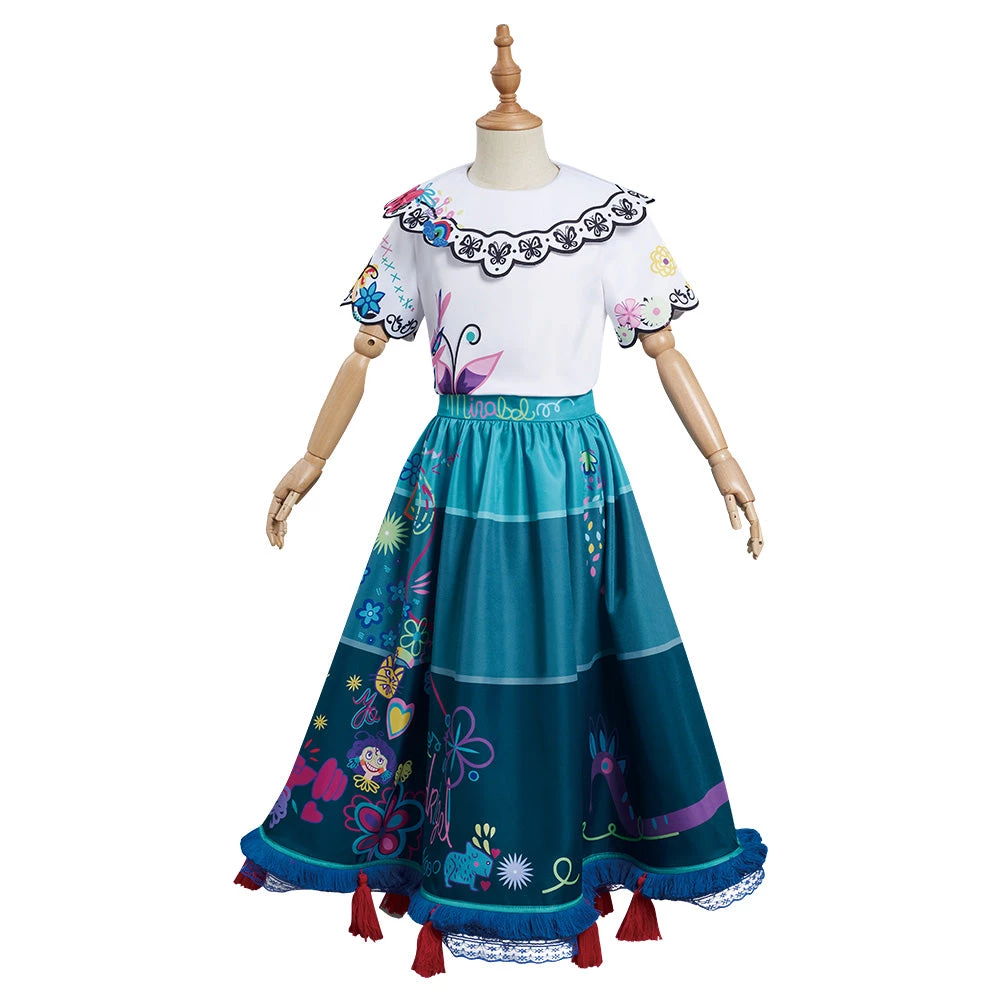 NewCosplay New Arrivals Encanto Mirabel Dress Halloween Carnival Suit Cosplay Costume For Kids Children 6 NewCosplay New Arrivals Encanto Mirabel Dress Halloween Carnival Suit Cosplay Costume For Kids Children
