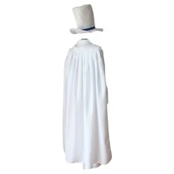 NewCosplay Detective Conan Kid The Phantom Thief Magic Kaito Kuroba Kaito Uniform Cosplay Costume
