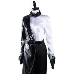 NewCosplay Cruella Black White Shirt Coat Pants Outfits Halloween Carnival Suit Cosplay Costume 16 NewCosplay Cruella Black White Shirt Coat Pants Outfits Halloween Carnival Suit Cosplay Costume