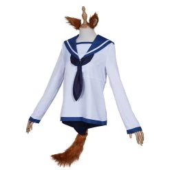 NewCosplay New Arrivals Strike Witches Miyafuji Yoshika Sailor Suit Dress Swimwear Outfits Halloween Carnival Suit Cosplay Costume