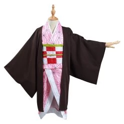 NewCosplay New Arrivals Demon Slayer: Kimetsu No Yaiba Kamado Nezuko Kids Kimono Anime Cosplay Costume 22 NewCosplay New Arrivals Demon Slayer: Kimetsu No Yaiba Kamado Nezuko Kids Kimono Anime Cosplay Costume
