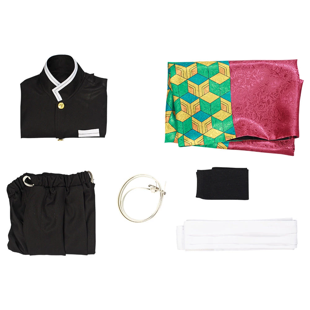 NewCosplay Demon Slayer: Kimetsu No Yaiba Tomioka Giyuu Kids Children Costume Halloween Cosplay Costume New Arrivals 11 NewCosplay Demon Slayer: Kimetsu No Yaiba Tomioka Giyuu Kids Children Costume Halloween Cosplay Costume New Arrivals