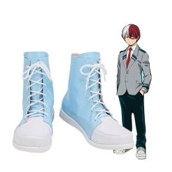 NewCosplay New Arrivals My Hero Academia Todoroki Shouto Boots Halloween Costumes Accessory Cosplay Shoes