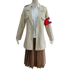 NewCosplay Attack On Titan Shingeki No Kyojin S4 Pieck Finger Uniform Skirt Outfits Halloween Carnival Suit Cosplay Costume New Arrivals