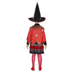 NewCosplay New Arrivals Hocus Pocus-Dani Dennison Kids Children Girls Skirt Hat Outfits Halloween Carnival Suit Cosplay Costume