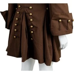NewCosplay New Arrivals Pirates Of The Caribbean Jack Sparrow Jacket Only Costume