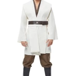 NewCosplay Adult Star Wars Obi Wan Kenobi Jedi Robe Tunic Cosplay Costume New Arrivals