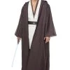 NewCosplay Adult Star Wars Obi Wan Kenobi Jedi Robe Tunic Cosplay Costume New Arrivals