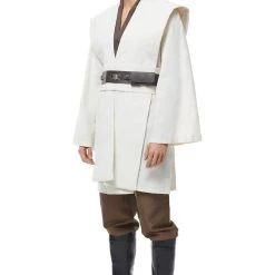 NewCosplay Adult Star Wars Obi Wan Kenobi Jedi Robe Tunic Cosplay Costume New Arrivals