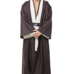 Cossky Cosplay Store 37 NewCosplay Adult Star Wars Obi Wan Kenobi Jedi Robe Tunic Cosplay Costume New Arrivals