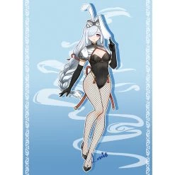 NewCosplay Genshin Impact Shen He Bunny Girls Original Design Cosplay Costume - Cossky®