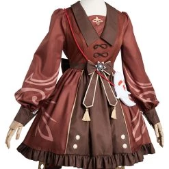 Cossky Genshin Impact Original Design Hutao Lolita Dress Cosplay Costume Outfits 17 Cossky Genshin Impact Original Design Hutao Lolita Dress Cosplay Costume Outfits