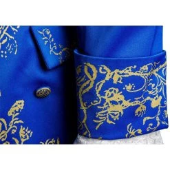 New Cosplaysky Beauty And The Beast Prince Adam Suit Cosplay Costume Adults Halloween Outfit