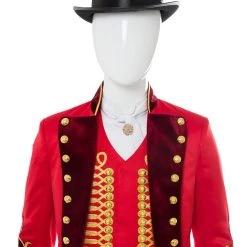 New Cosplaysky The Greatest Showman P.T. Barnum Red Suit Cosplay Costume New Arrivals