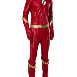 New Cosplaysky The Flash Season 4 Barry Allen Flash Outfit Suit Cosplay Costume New Arrivals