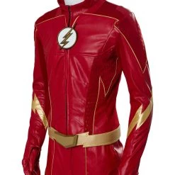 New Cosplaysky The Flash Season 4 Barry Allen Flash Outfit Suit Cosplay Costume New Arrivals