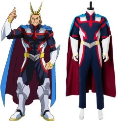 New Cosplaysky New Arrivals Boku No Hero Academia My Hero Academia: Two Heroes Young All Might Cosplay Costume
