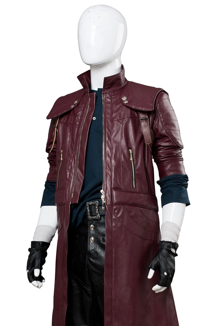 New Cosplaysky Devil May Cry V DMC5 Dante Aged Outfit Leather Cosplay Costume New Arrivals 11 New Cosplaysky Devil May Cry V DMC5 Dante Aged Outfit Leather Cosplay Costume New Arrivals