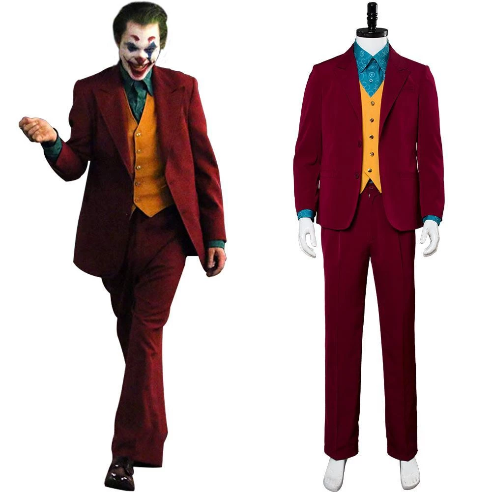 New Cosplaysky Joker 2019 Joaquin Phoenix Arthur Fleck Cosplay Costume 3 New Cosplaysky Joker 2019 Joaquin Phoenix Arthur Fleck Cosplay Costume