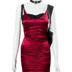 CosplaySky Resident Evil 2 Remake Re Ada Wong/Wang Trenchcoat Red Dress Cosplay Costume 27 CosplaySky Resident Evil 2 Remake Re Ada Wong/Wang Trenchcoat Red Dress Cosplay Costume
