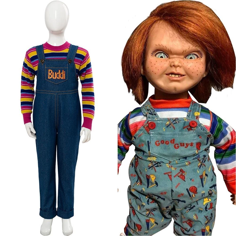 CosplaySky Child's Play 2019 Chucky Kids Children Cosplay Costume New Arrivals 3 CosplaySky Child's Play 2019 Chucky Kids Children Cosplay Costume New Arrivals