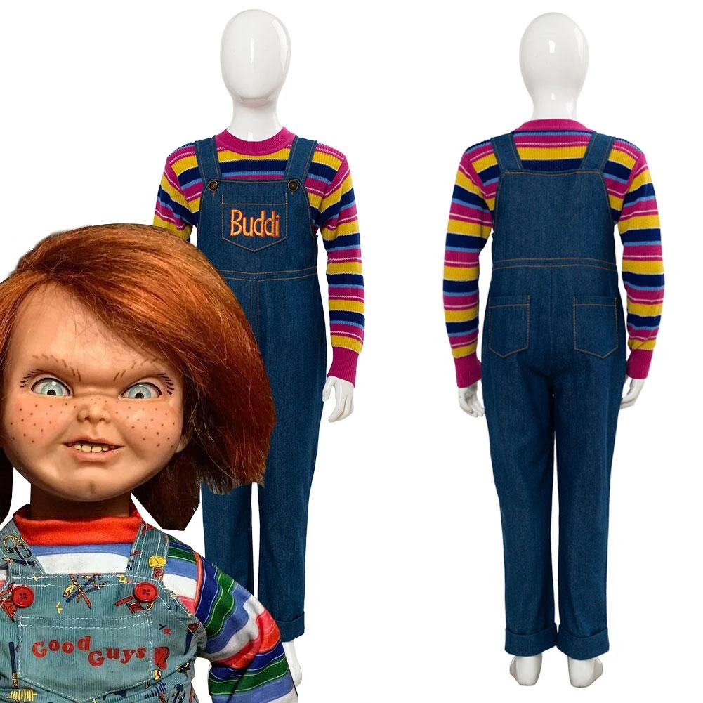 CosplaySky Child's Play 2019 Chucky Kids Children Cosplay Costume New Arrivals 4 CosplaySky Child's Play 2019 Chucky Kids Children Cosplay Costume New Arrivals