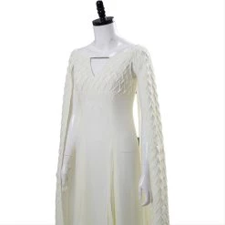 New Cosplaysky New Arrivals Game Of Thrones 5 Daenerys Targaryen Dress White Long Party Dress Ball Gowns Cosplay Costume