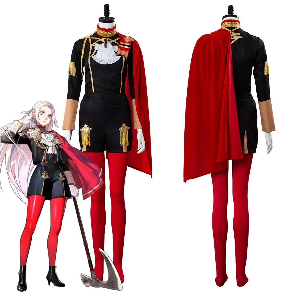 CosplaySky New Arrivals Fire Emblem: Three Houses Edelgard Von Hresvelgr Cosplay Costume 15 CosplaySky New Arrivals Fire Emblem: Three Houses Edelgard Von Hresvelgr Cosplay Costume