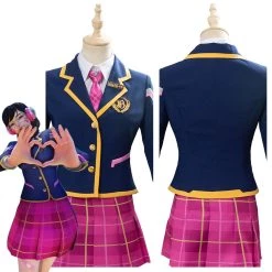 CosplaySky New Arrivals Overwatch Academy Dva Skin 3-YEAR Anniversary Outfit Cosplay Costume
