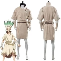 CosplaySky New Arrivals 2019 Dr. Stone Senku Ishigami Cosplay Costume
