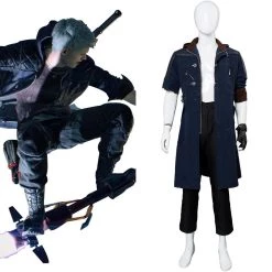 New Cosplaysky Devil May Cry V Nero Outfit Cosplay Costume Damaged Version New Arrivals