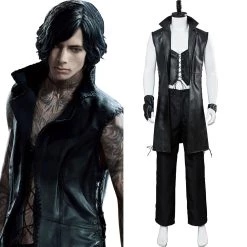 New Cosplaysky New Arrivals Devil May Cry 5 Mysterious Man Vitale V Cosplay Costume Version Two