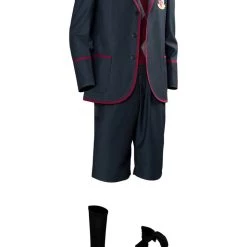 CosplaySky New Arrivals The Umbrella Academy Boys Kids Children School Uniform Cosplay Costume 13 CosplaySky New Arrivals The Umbrella Academy Boys Kids Children School Uniform Cosplay Costume