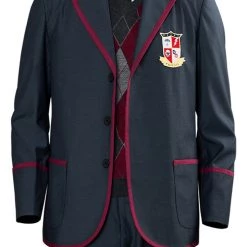 CosplaySky New Arrivals The Umbrella Academy Boys Kids Children School Uniform Cosplay Costume 15 CosplaySky New Arrivals The Umbrella Academy Boys Kids Children School Uniform Cosplay Costume