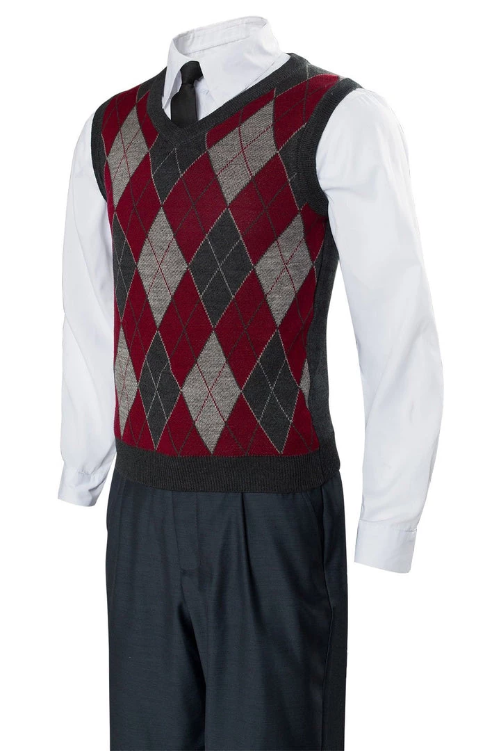 CosplaySky New Arrivals The Umbrella Academy Boys Kids Children School Uniform Cosplay Costume 4 CosplaySky New Arrivals The Umbrella Academy Boys Kids Children School Uniform Cosplay Costume