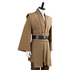 CosplaySky Star Wars Obi Wan Kenobi Jedi Cosplay Costume Brown Version No Cloak 20 CosplaySky Star Wars Obi Wan Kenobi Jedi Cosplay Costume Brown Version No Cloak