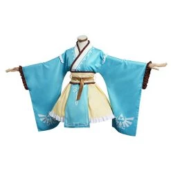 The Legend Of Zelda: Breath Of The Wild Link Original Design Lolita Kimono Cosplay Costume- Cossky® New Arrivals
