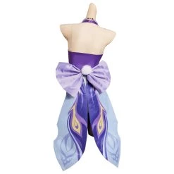 Fandombuy New Arrivals Genshin Impact Keqing Original Design Cosplay Costume Bunny Girls Jumpsuit Outfits