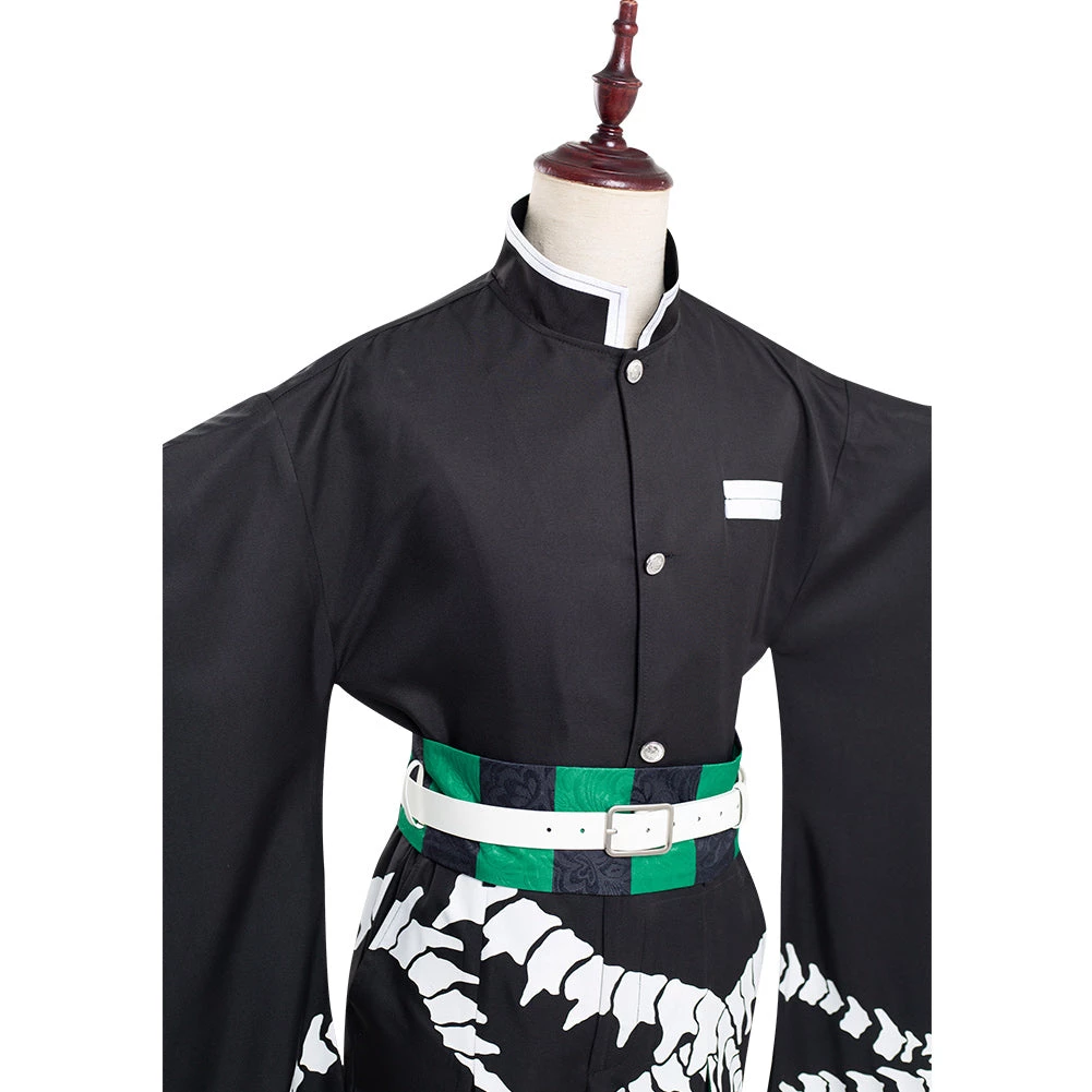 CosplaySky Kamado Tanjiro Demon Slayer Halloween Kimono Original Design Cosplay Costume 10 CosplaySky Kamado Tanjiro Demon Slayer Halloween Kimono Original Design Cosplay Costume