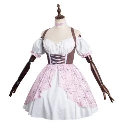 CosplaySky Demon Slayer: Kimetsu No Yaiba Kamado Nezuko Lolita Original Design Cosplay Costume New Arrivals 16 CosplaySky Demon Slayer: Kimetsu No Yaiba Kamado Nezuko Lolita Original Design Cosplay Costume New Arrivals