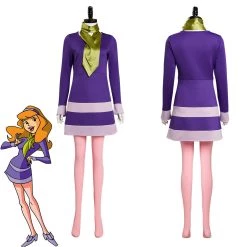 Cosplaygift New Arrivals Scooby Doo! Where Are You? Daphne Blake Cosplay Costume Dress Outfits