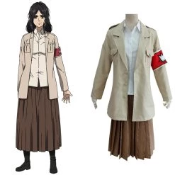 NewCosplay Attack On Titan Shingeki No Kyojin S4 Pieck Finger Uniform Skirt Outfits Halloween Carnival Suit Cosplay Costume New Arrivals