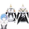 NewCosplay Re: Life In A Different World From Zero Rem Outfit Cosplay Costume New Arrivals