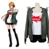 NewCosplay Persona 5 Futaba Sakura Shirt Coat Jacket Cosplay Costume