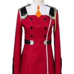 New Cosplaysky New Arrivals DARLING In The FRANXX Zero Two Code:002 Uniform Dress Cosplay Costume Red