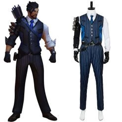 NewCosplay Overwatch OW Shimada Hanzo Outfit Halloween Carnival Suit Cosplay Costume New Arrivals