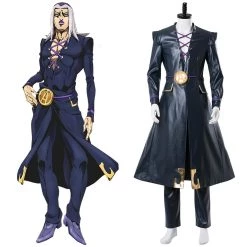 Cossky JoJo's Bizarre Adventure: Golden Wind Leone Abbacchio Cosplay Costume New Arrivals