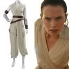 NewCosplay Star Wars:The Rise Of Skywalker Rey Outfit Dress Cosplay Costume