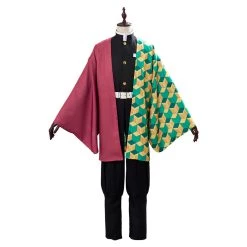 NewCosplay New Arrivals Demon Slayer: Kimetsu No Yaiba Tomioka Giyuu Uniform Version Cosplay Costume